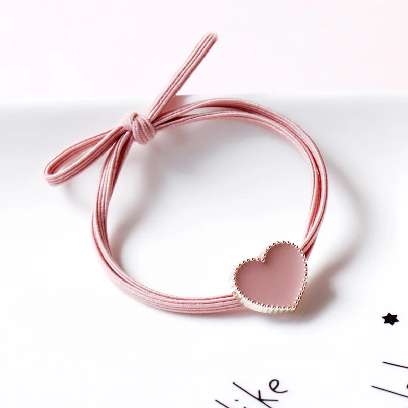 

Women Hair Accessories Pearls Headbands Ponytail Holder Girls gum for hair Scrunchies Elastic Hair Bands Rubber Rope