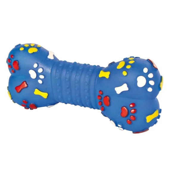 

Hot Sale Squeaky Pet Dog Toy High Quality Vinyl Squeaker Dumbbell