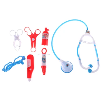 

1Set Dollhouse Miniature Simulation Hospital Being a Doctor Pretend Play House Toys for Kids Children