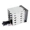 New Large Capacity Stainless Steel HDD Hard Drive Cage Rack SAS SATA Hard Drive Disk Tray Caddy for Computer Accessories qiang ► Photo 3/4