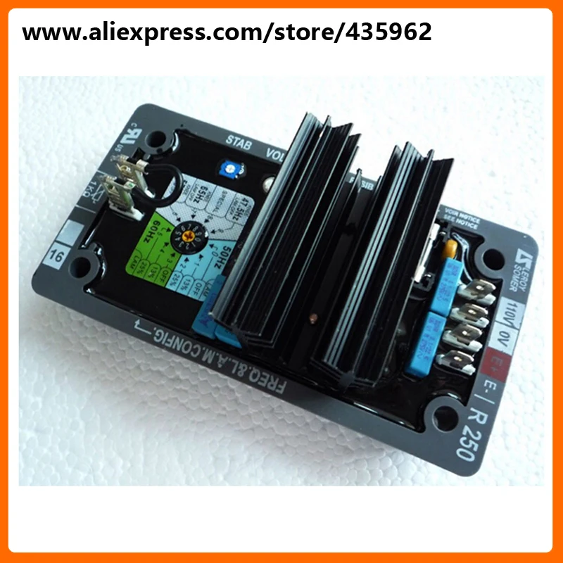 R250 Leroy Somer AVR Automatic Voltage Regulator for Generator Alternator high quality цена R250 Leroy Somer AVR Automatic Voltage Regulator for Generator Alternator high quality цены онлайн