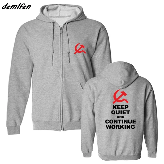Fashion Musim Semi Musim Gugur Tetap Tenang Communis Hoodie Lucu Komunis Bernie Stalin Marx Sosialis Antifa Lelucon Jaket Fleece Sweatshirt Hoodies Kaus Aliexpress
