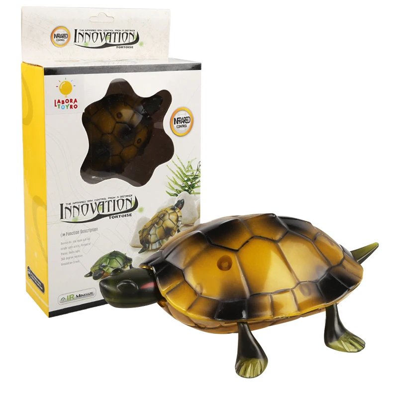 Инфракрасный свет дистанционного управления игрушка-черепаха Детские обучающие игрушки для детей подарок на праздник товары для матери и ребенка
