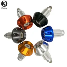 7 8 CNC Universal Motorcycle Handlebar Grips End font b Motocross b font Weights Anti Vibration