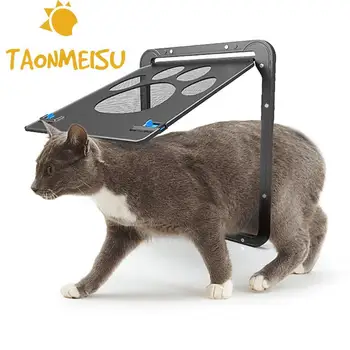 

New Arrival Multi-functional Dog Claw Printing Anti-bite Gate Way Pet Screen Door training toy for small large pet cat dog