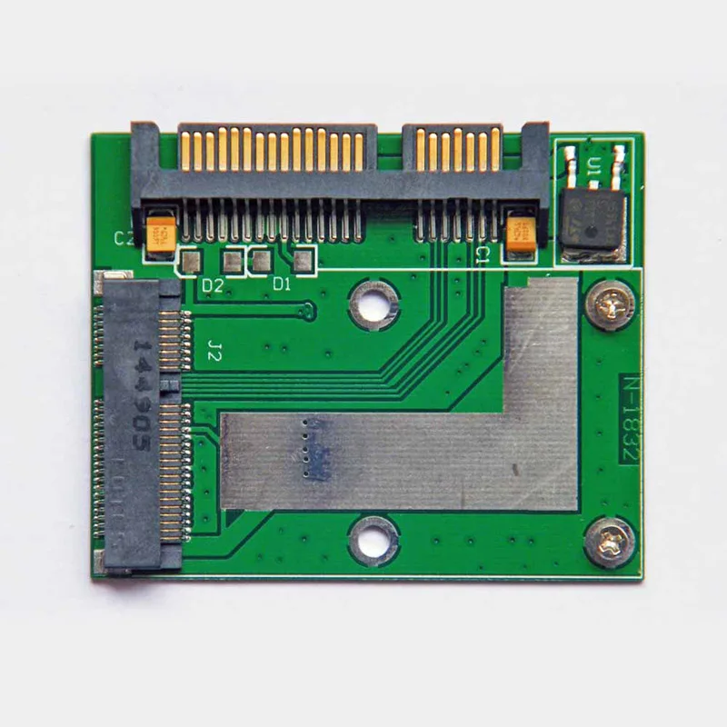 New High Quality Mini PCI-E MSATA SSD to 2.5 Inch SATA 6.0 GPS Adapter Converter Card Module Board QJY99 New High Quality Mini PCI-E MSATA SSD to 2.5 Inch SATA 6.0 GPS Adapter Converter Card Module Board QJY99