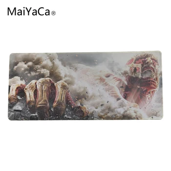 

MaiYaCa Big Size Mouse Pad to Notbook Computer Mousepad Gamer to 800x300mm Keyboard Mouse Mats For Attack on Titan
