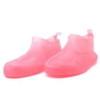 

Waterproof Reusable Rain Shoes Covers Rubber Watertight Slip-resistant Rain Boot Overshoes Men & Women Shoes Accessories