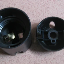 10 шт Черный E27 подсветка витрины баз 250 V 4A