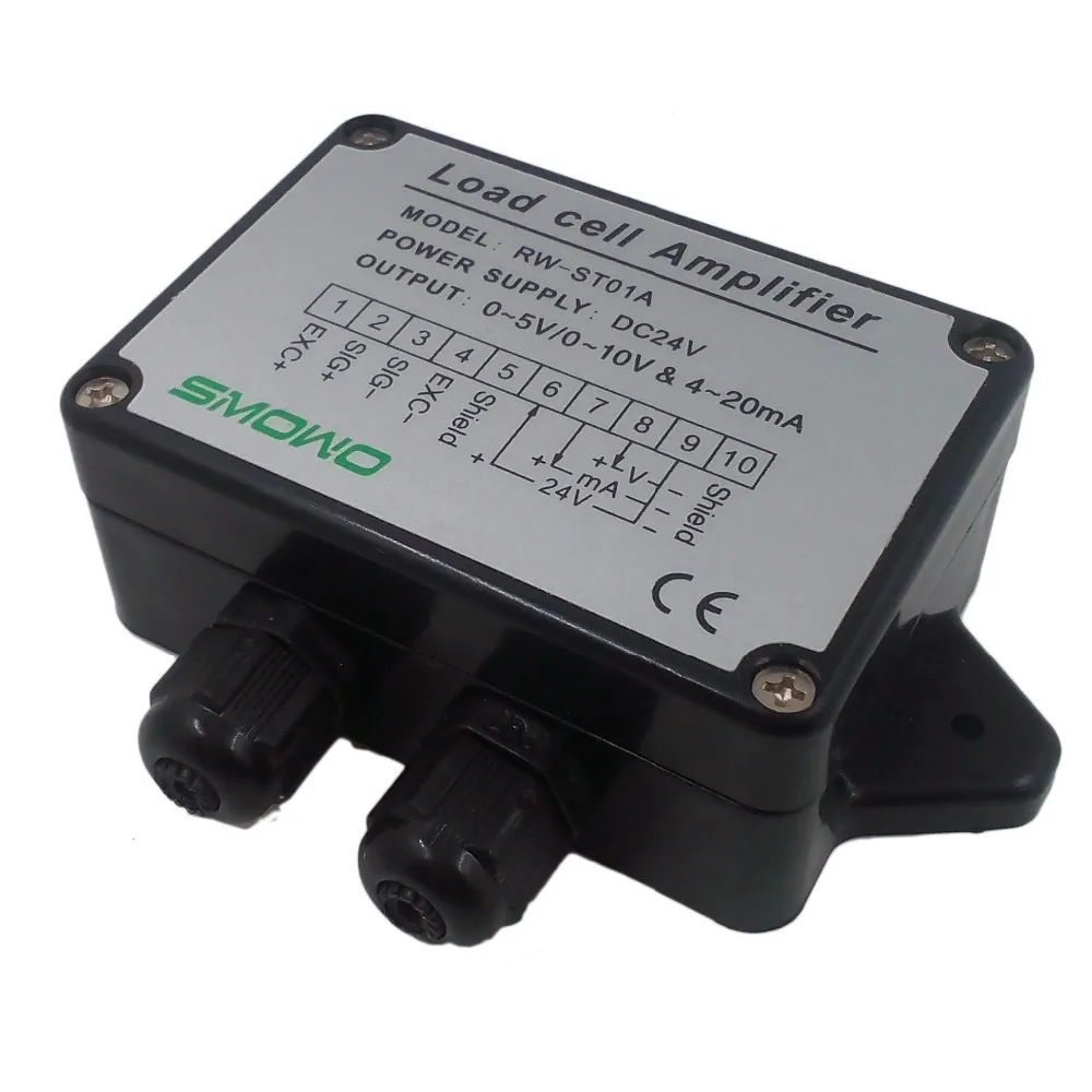 RW-ST01A load cell amplifier  4 ~ 20mA Transmitter amplifier0-5v 0-10V Strain Gauge Amplifier