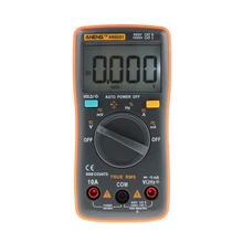 1 Pieces New ANENG AN8001 Orange Digital Multimeter 6000 Counts Backlight AC/DC Ammeter Voltmeter Ohm Portable Meter T10