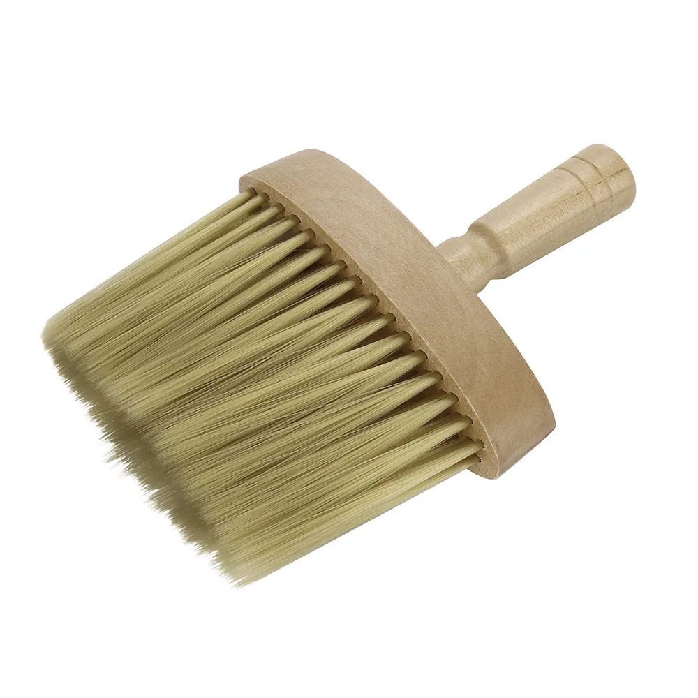 Профессиональная мягкая для шеи Пылесосы для лица Парикмахерская кисточка из волос для очистки салона резка парикмахерский Стайлинг Макияж инструмент. 18 - Цвет: Цвет: желтый
