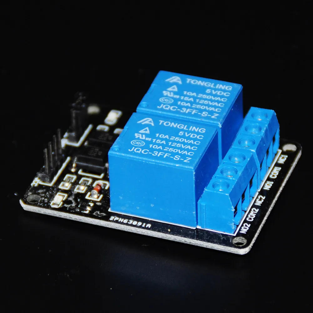

5V 2-Channel Relay Shield For Arduino 2 Channel PLC Relays Module Board Controller Panel PLC Module PIC AVR DSP ARM Optocoupler