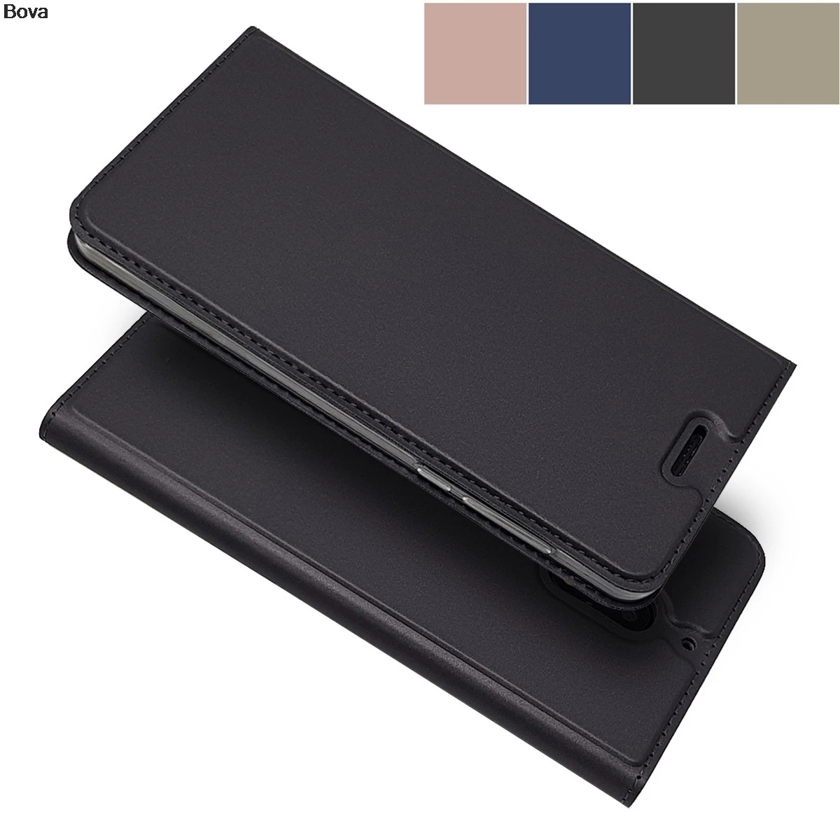 

Matte Wallet Case Flip Cover Case for Nokia 6 5 3 Magnetic adsorption phone case business style