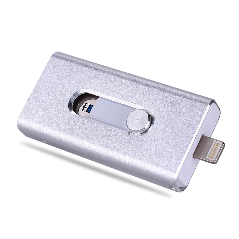 OTG Usb флеш накопитель 8 ГБ 16 32 64 Гб 128 карта памяти для iphone 7 Plus 6 6s 5S ipad Pendrive|ipad pen