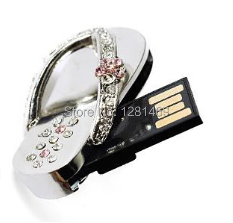 Garunk crystal shoe usb pen drive 4G 8G 16G 32G флэш-карты памяти флешки, usb флеш-карта накопитель подарок диск на ключе