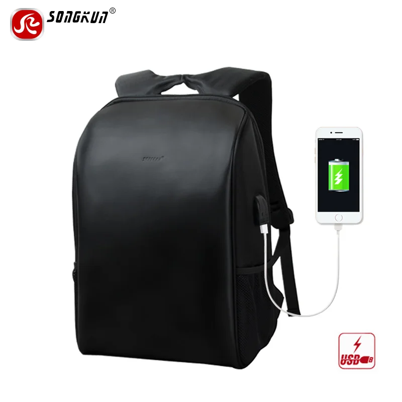 

Songkun Large Capacity Laptop Backpack Men Business Travel Bag USB Charge School Bag Waterproof Anti-theft Women Backpacks