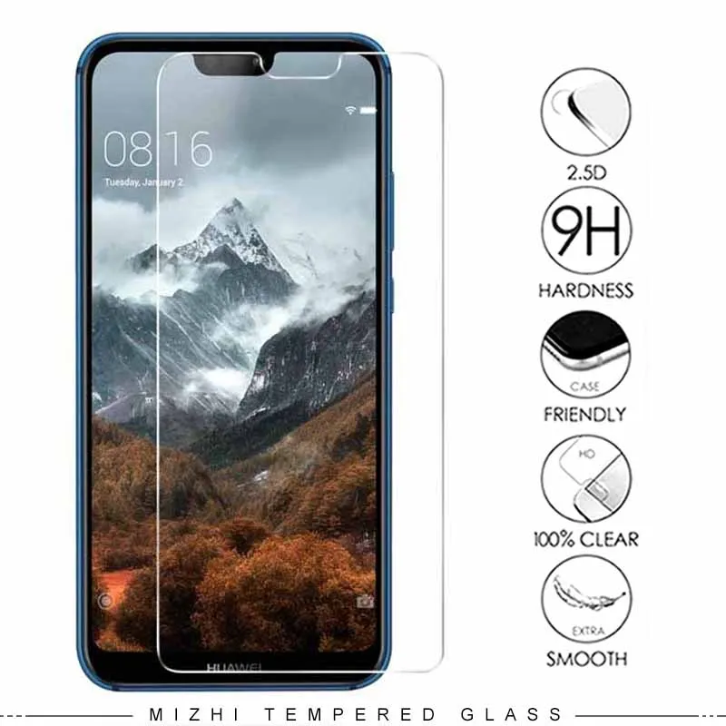 Закаленное стекло премиум-класса для Huawei P20 Lite Защита экрана Pro p 20 пленка из