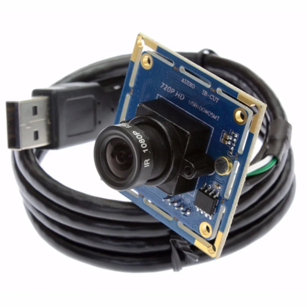

ELP CMOS Sensor OV9712 mini 720P usb camera module with 8mm lens