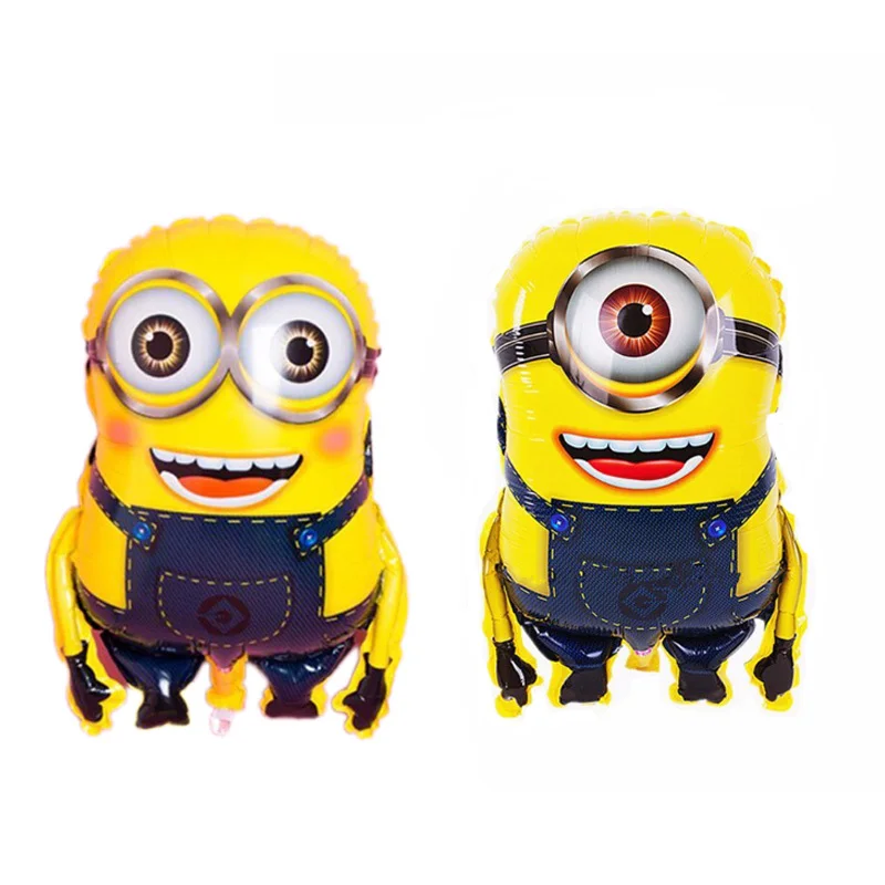 

1pc Large Yellow Villain Foil Balloon Birthday Party Decorations Children Toys Baby Shower Dec Globos Children's Day Gift Toy