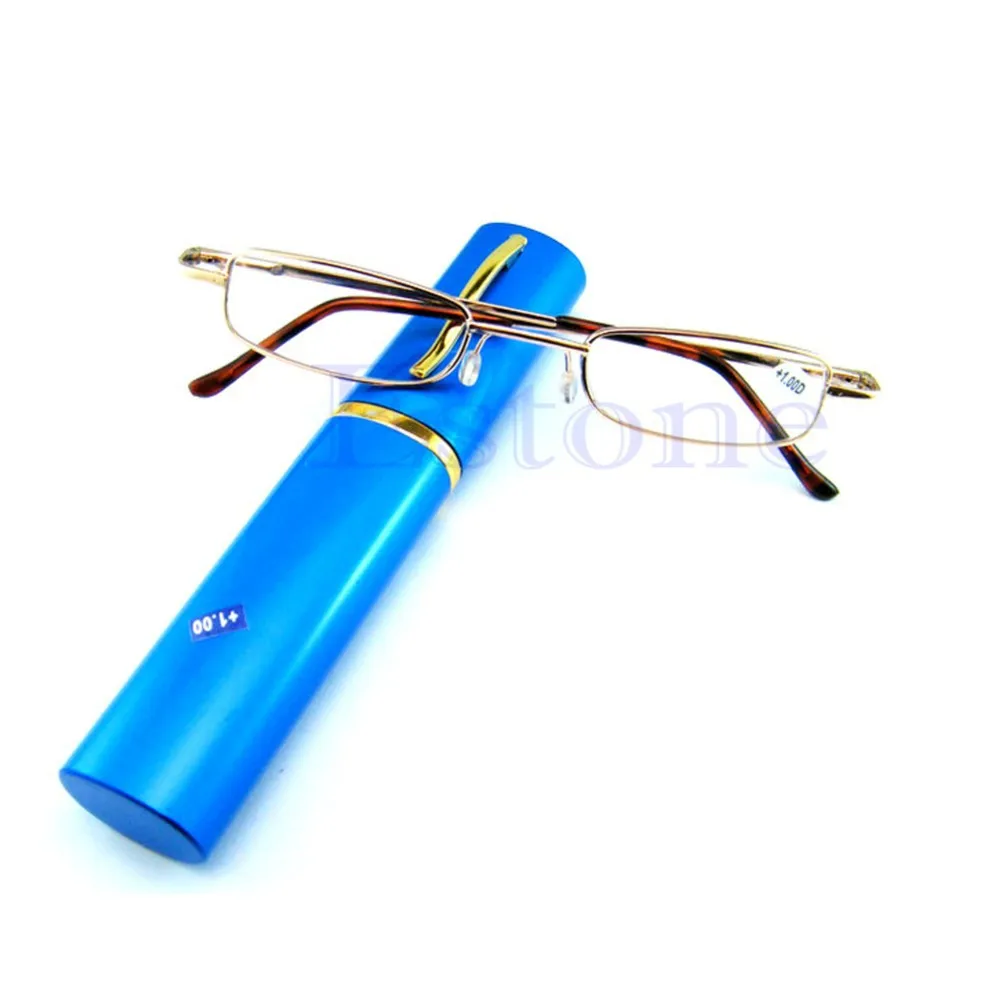 Новинка Удобные очки для чтения контейнер Пресбиопия 1,0 1,5 2,0 2,5 3,0 диоптрий oculos de grau oculos leitura