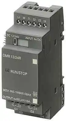 

DHL/EMS 2 LOTS 6ED1055-1CB00-0BA0 for Original LOGO! DM8 24 EXP , PU/I/O: 24V/24V/TRANS., 4 DI/4 DO -F3