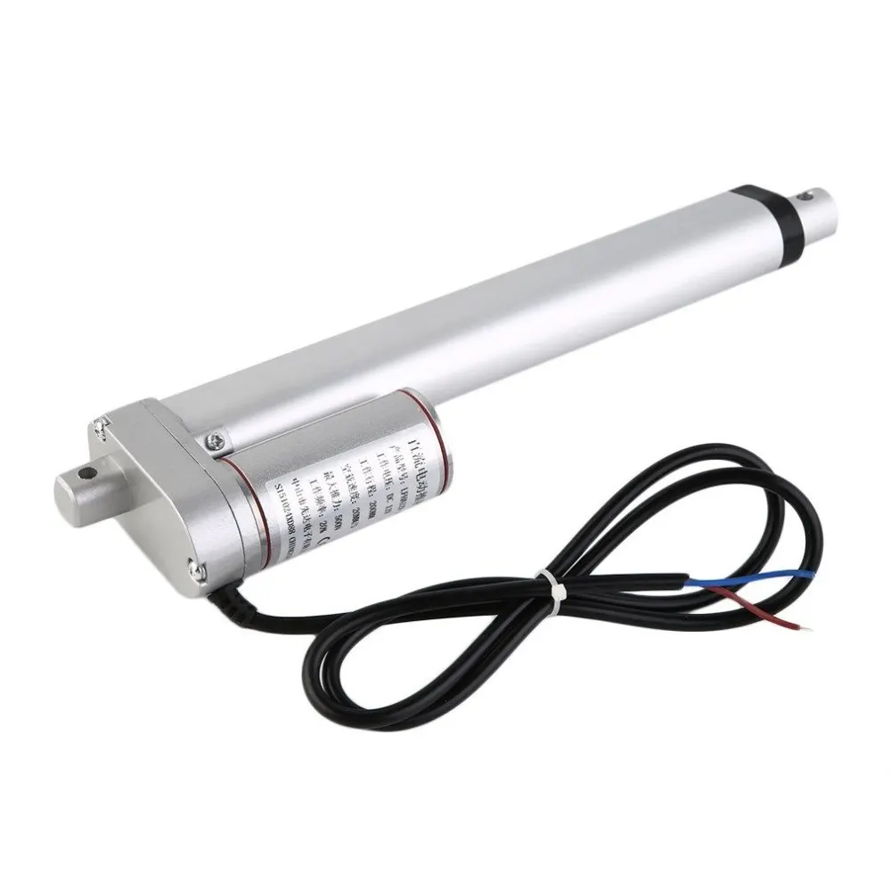 

Multi-function Linear Actuator Motor DC12V 200mm Stroke Heavy Duty 500N load mini electric linear actuator linear tubular motor