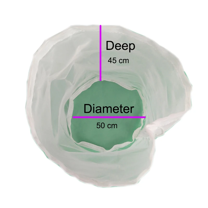 

10 GALLON 45*50CM FOOD GRADE BEER MASH FILTER BAG HOMEREW STRAINER BAGS FRUIT WINE BUCKET FINE STRAINING HOME BREWING BAR TOOLS