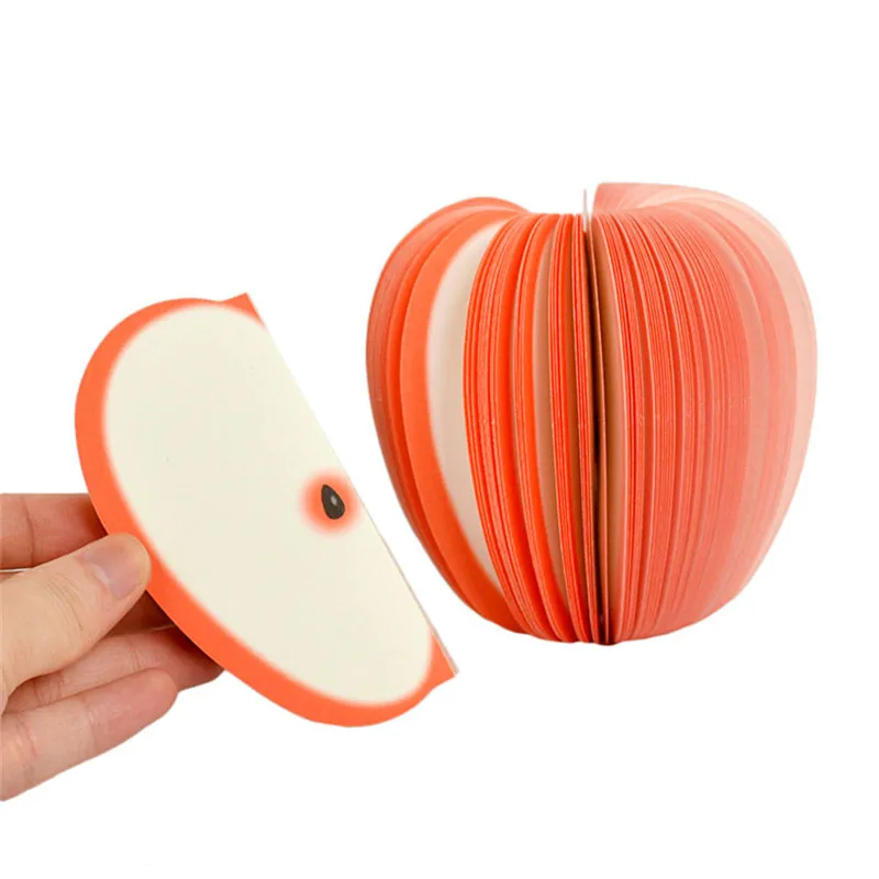 Fruit Note Memo Pads Portable Scratch Paper Notepads Post Sticky Apple