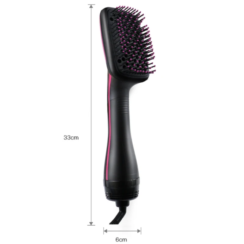 

Free shipping Professional Hair Dryer Brush Multi Function Electric Hair Blow Dryer Brush Hot Air Hair Curls Comb Hair Styler