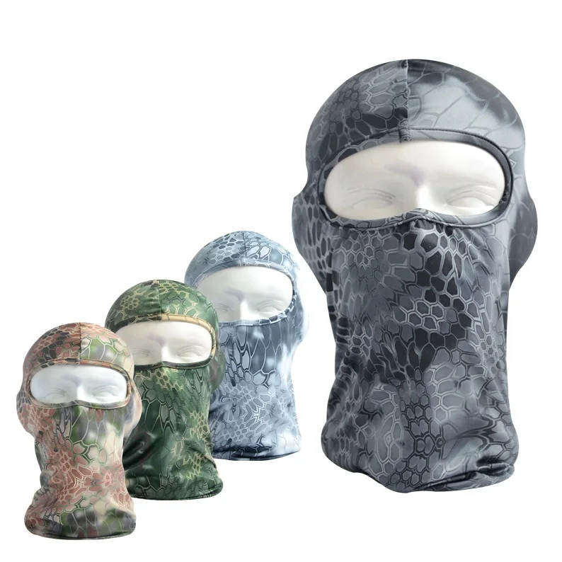 5Pcs/Lot New Camouflage Balaclava Breathable Paintball Tactical Airsoft