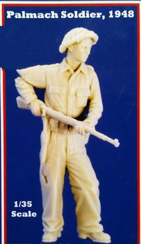 

1/35 Resin Figure Model Kit modern PALMACH SOLDIER, 1948 Resin Model Miniature figure Unassembly Unpainted