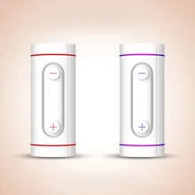 Space Capsule Dual Channel Male Masturbation Cup Stimulating Sex Vagina Pussy
