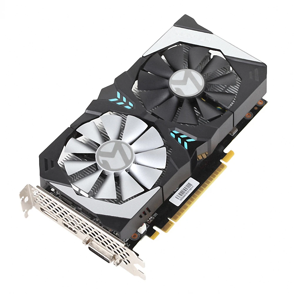 Видеокарта MAXSUN GetForce GTX 1050 Terminator 2G 7000MHz 2G/128bit GDDR5 PCI-E 3,0X16 HDMI+ DP+ DVI порт 2 вентилятора охлаждения