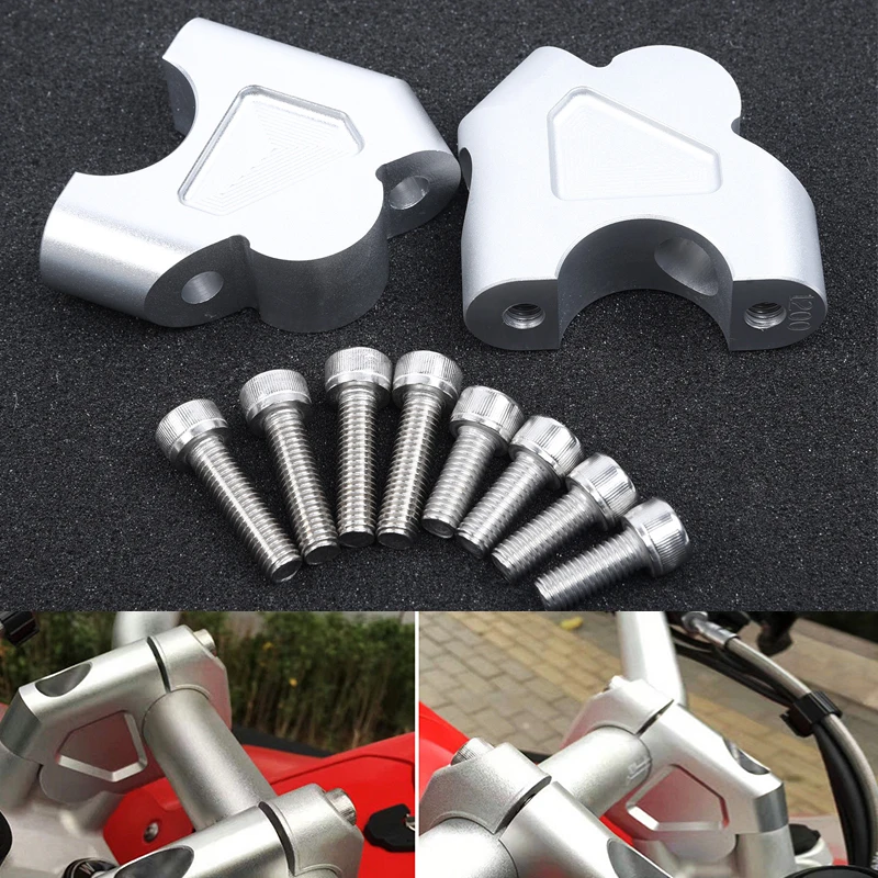 

2019 high quality Motorcycle Handlebar Risers Height Up Adapters Modified for BMW R1200GS LC