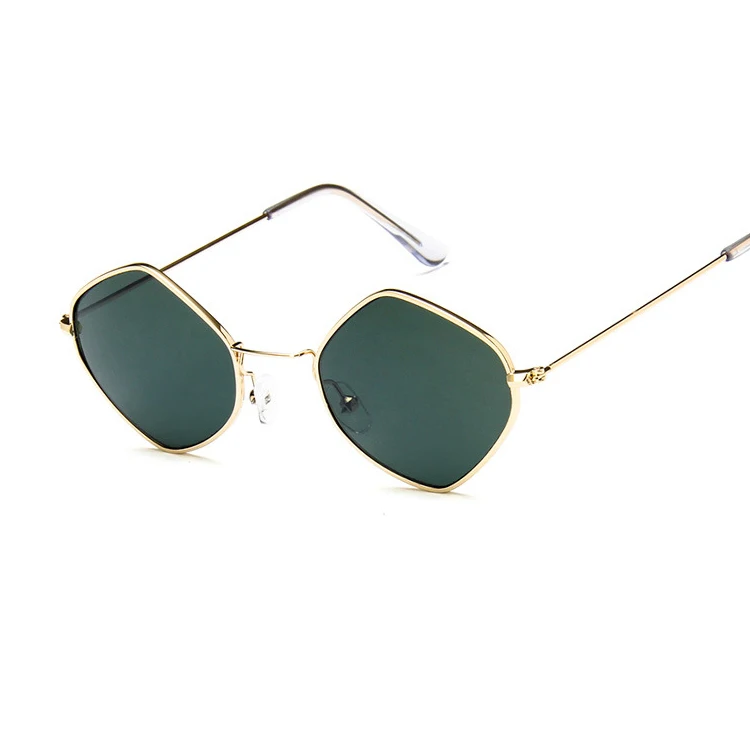 ZBHwish, модные,, солнцезащитные очки для женщин, Ретро стиль, женские очки, зеркальные, солнцезащитные очки, розовое золото, женские солнцезащитные очки, Uv400 - Цвет линз: Gold Green