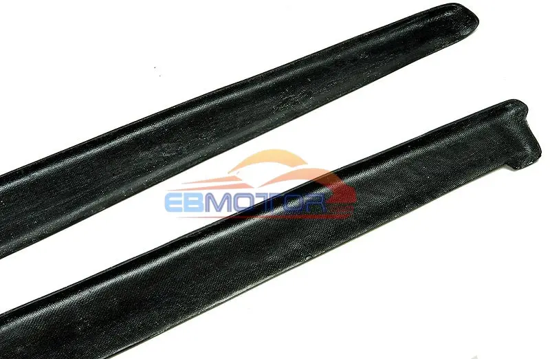 P style Real Carbon Fiber side skirts Extensions For BMW 4-Series F32 F33 F36 420i 428i 435i M sport 2014UP
