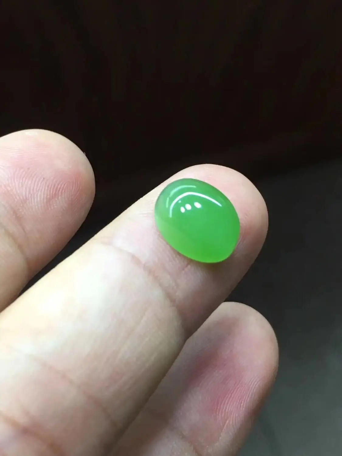 Природный Вада jasper Ulanhai apple зеленый яйцо уход за кожей лица цвет свежий хороший нефрита нежный 8/10/5 мм