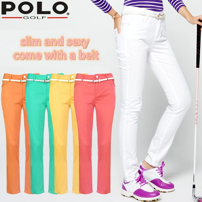 female golf pants
