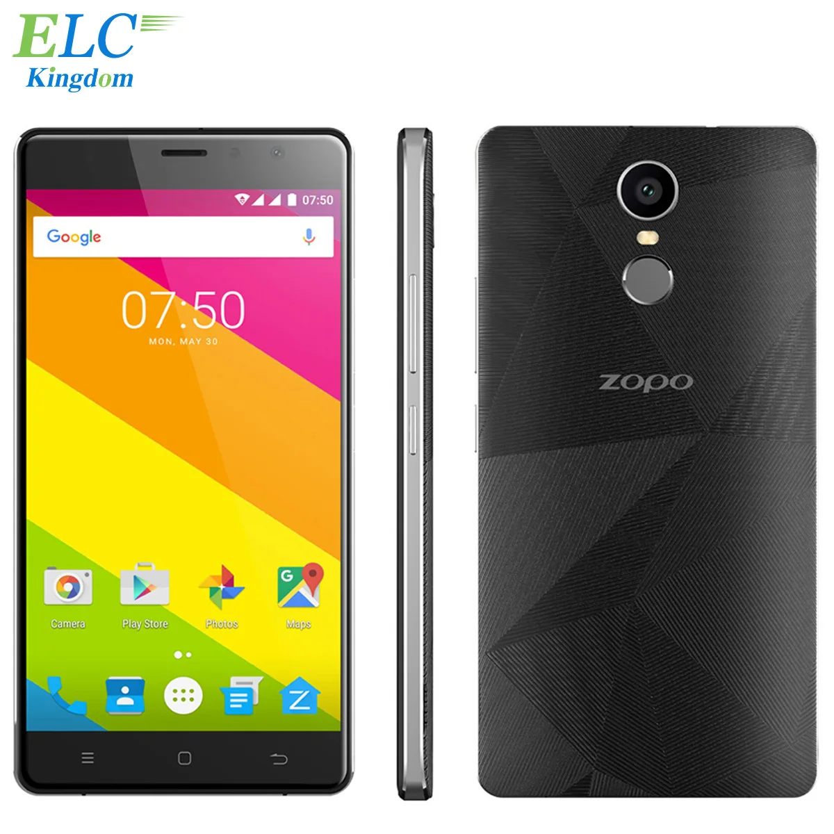 Original ZOPO HERO 2 4G Fingerpint Mobile Phone 5.5'' 1280x720 Android