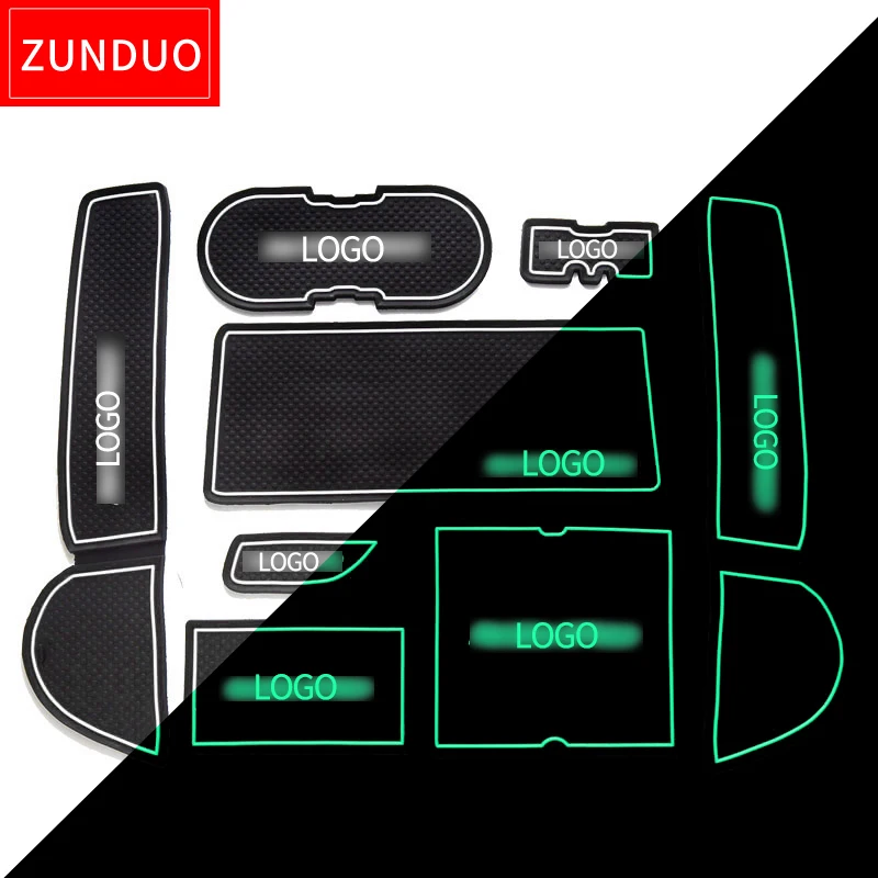 Коврики ZUNDUO для Mazda 6 2008 ~ 2013 GH Нескользящие внутренней двери/чашки коврики
