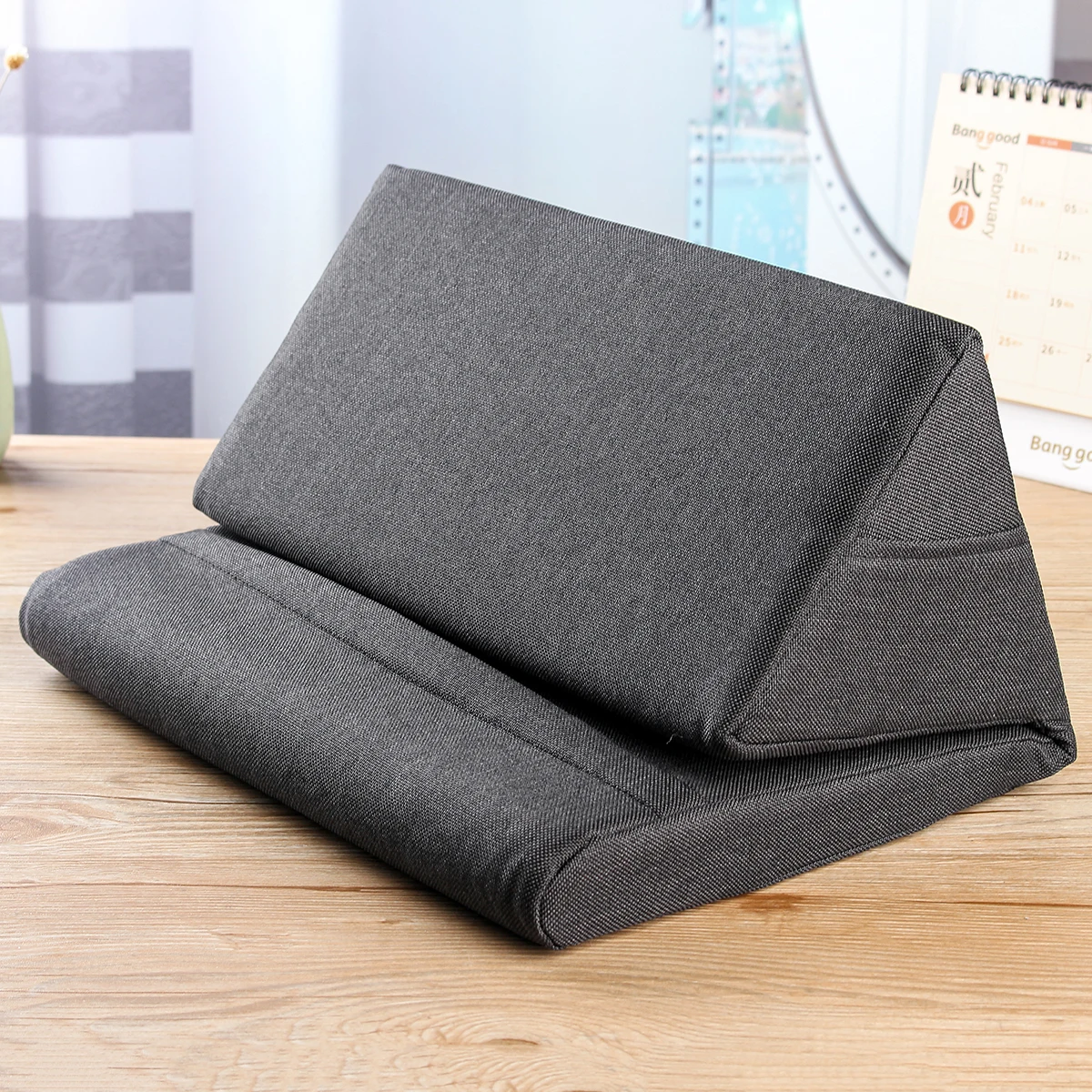 Многофункциональная подставка для ноутбука, планшета, подушка из пены, охлаждающая подставка для ноутбука, подставка для планшета, подставка, подушка для отдыха на коленях, подушка для Ipad - Цвет: Черный