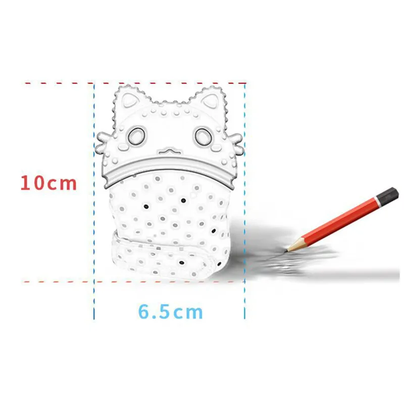 Baby Silicone Teether Pacifier Glove (7)
