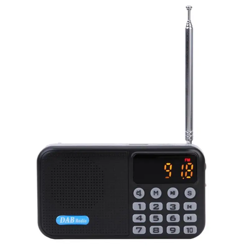 ALLOYSEED цифровой DAB-P8 DAB+ fm-радиоприемник приемник W/Bluetooth стерео динамик музыкальный плеер открытый fm-приемник для подарка