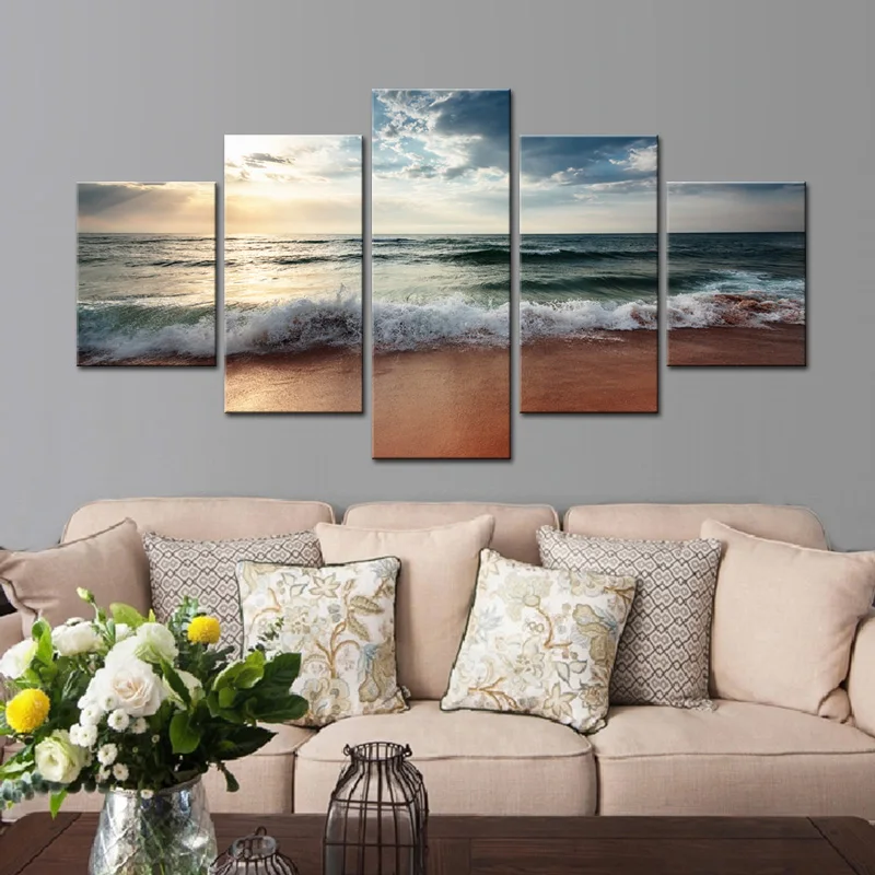 Beautiful seascape painting for home wall decor (4)