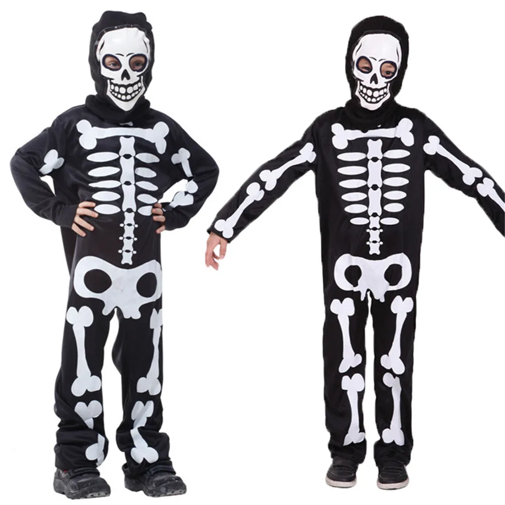 

Halloween Carnival purim horror wizard wizard zombie demon costume for kids children's game uniform Cosplay stage costume