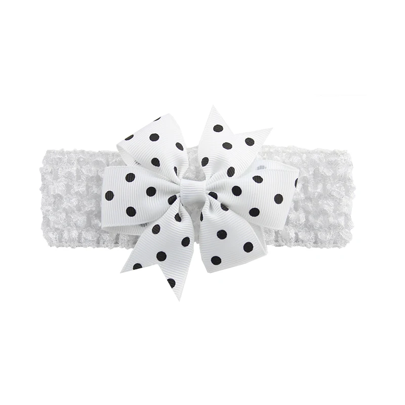 Kids Girls Lace Flower Hairband Elastic Headband hair accessories for girls Headwear (9)