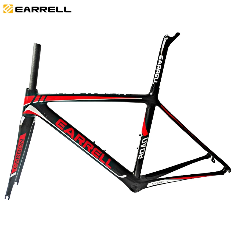 Sale New Model UD Full Carbon fibre Road Bike Frame Racing Bicycle fixed gear Cycling Road Frames with Fork Seatpost Clamp Carbon 5