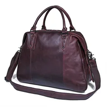 Для мужчин Твердые полное зерно натуральной кожи большой дюймов 15 дюймов ноутбука Портфели Сумка