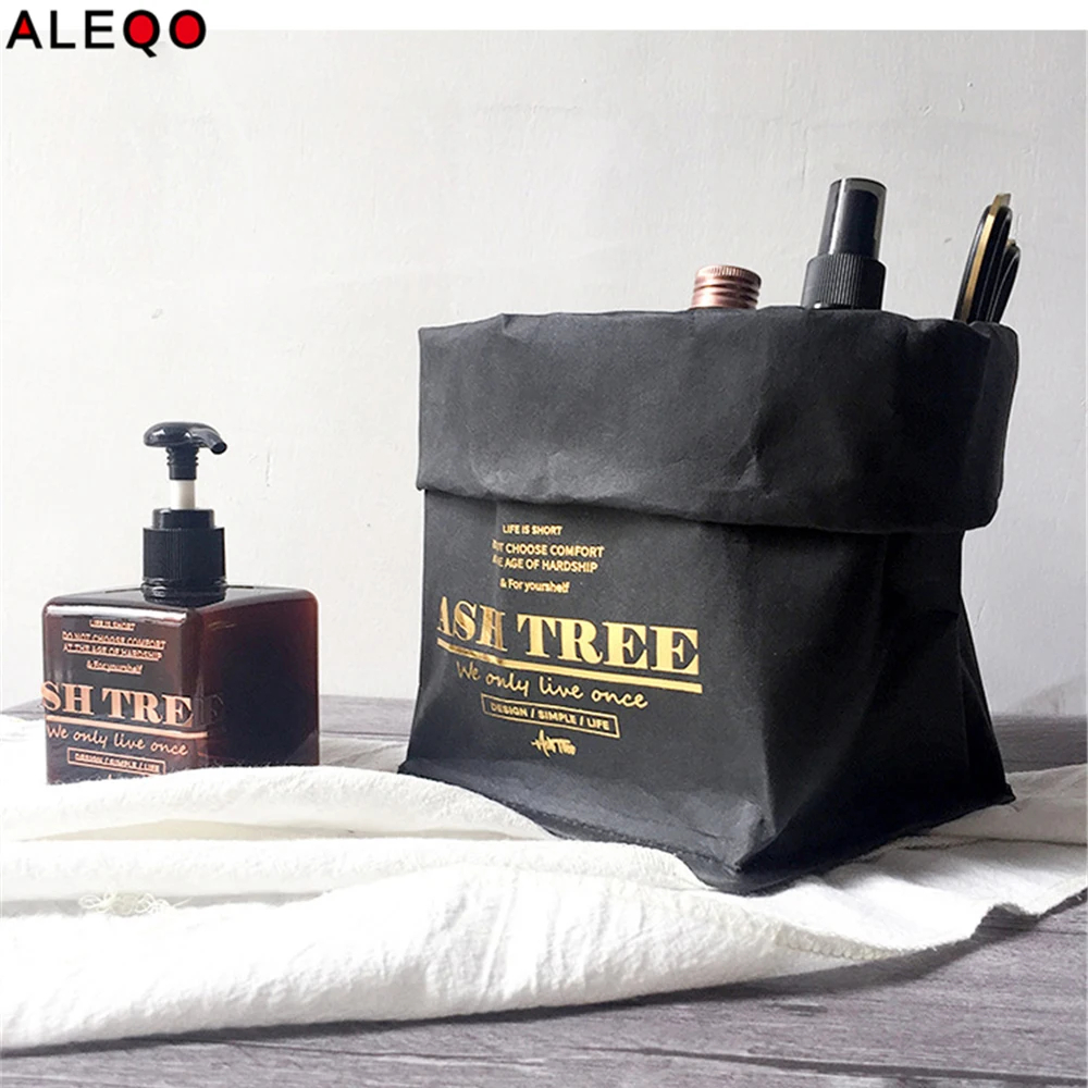 الأسود قابل للغسل كرافت حقيبة حفظ الأوراق الشمال نمط الخضار تنمو حقيبة زهرة العصارة الأواني النباتات حقيبة حفظ الأوراق s للمنزل